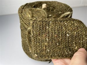 Kilcarra Tweed, Donegal - mørk olivengrøn, KILCAR 4893